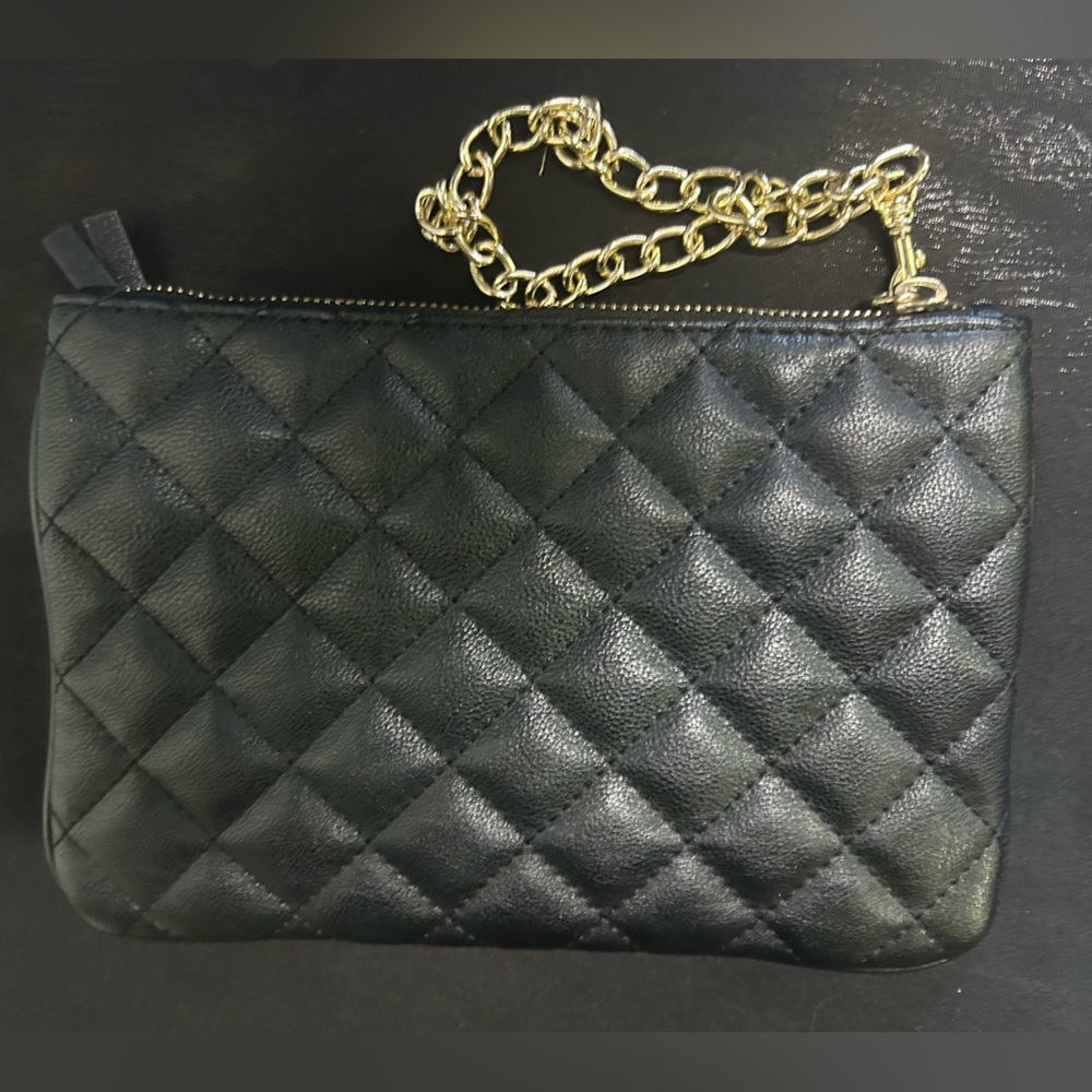 New Black & Gold Express Wristlet/Clutch Purse Women’s